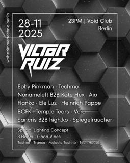 Wohnzimmertechno With Victor Ruiz, Ephy Pinkman, Techmo, Aio, Nonameleft