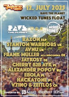 Rave The Planet 2025 - Wicked Tunes Float