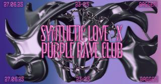 Purple Rave Club X Synthetic Love
