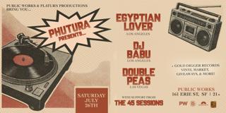 Phutura Presented By Public Works, Platurn Productions & Gold Digger Records