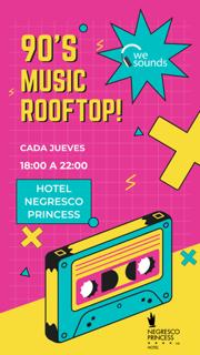 90´S Music Rooftop - Free Entrance
