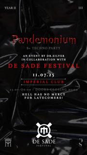 Pandemonium Year 2 - Iii: S+ Techno Party