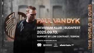 Soc Events & Akvawaves Pres.: Paul Van Dyk