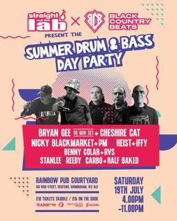 Drum And Bass Day Party - Bryan Gee, Nicky Blackmarket, Heist 