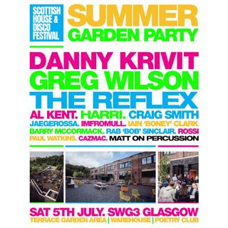 Scottish House & Disco Festival - Summer Garden Party