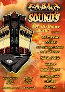 Tabla Sound'S 1St Birthday Bash