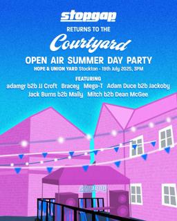 Stopgap Returns To The Courtyard 002 // Summer Series