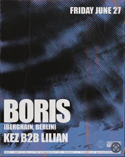 Techno Snobs Presents: Boris