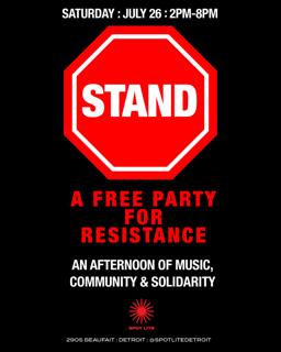 Stand - A Free Party For Resistance