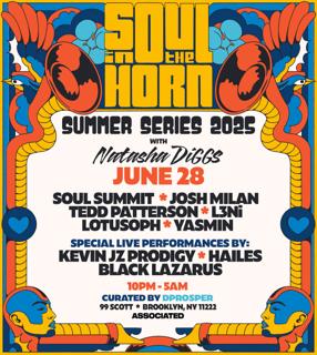 Soul In The Horn 2025 Summer Series With Natasha Diggs