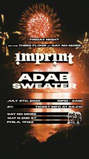 Imprint With Adab & Sweater