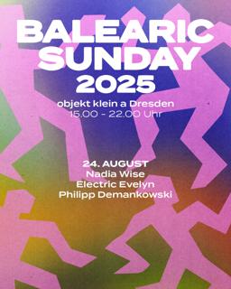 Balearic Sunday August 2025