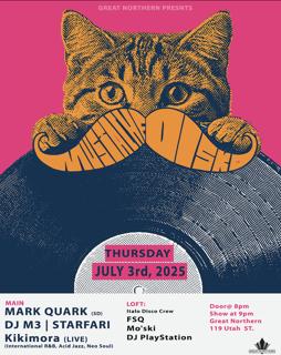 Mustache Disko W/ Mark Quark - Dj M3 - Starfari - Kikimore (Live)| Fsq - Mo'Ski - Playstation