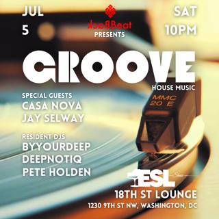 Groove At 18Th St Lounge - Free House Music Party