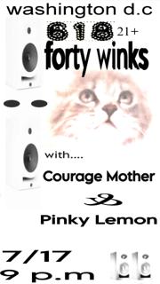 618 X Crafted Sounds Present: Forty Winks, Courage Mother, Pinky Lemon