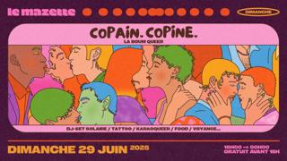 Copain-Copine Présente La Boum Queer — 29.06.25