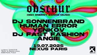 Obscuur: Dj Sonnenbrand - Human Error - Yenkov & More