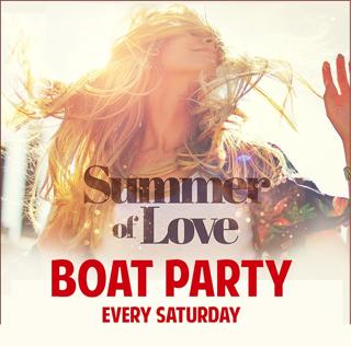Summer Of Love - London Party Boat + Free After Party E1