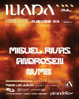 Iliada Club + Miguel Rivas + Androssen + Nvmb