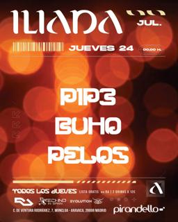 Iliada Club + P1P3 + Buho + Pelos