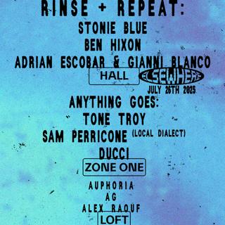 Rinse + Repeat With Stonie Blue, Ben Hixon, Anything Goes: Tone Troy + More