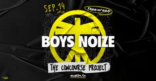 Free With Rsvp: Boys Noize