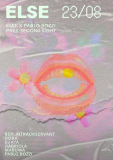 Else X Pablo Bozzi Pres. Second Sight