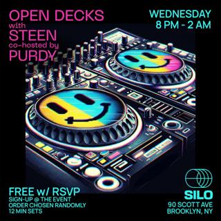 Open Decks With Steen And Purdy