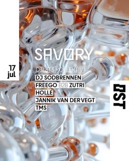 Savory - Techno Every Thursday