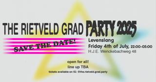 The Rietveld Grad Party 2025