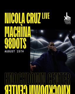 Nicola Cruz (Live), Machìna (Live), 98Dots