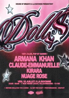 La Doll$ À La Rayonne: Armana Khan, Claude-Emmanuelle
