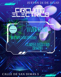 Circuito Eléctrico /Javier Klash/ Mul B2B Sarcophago/ Clarissa Dalila B2B Σrθgσnδ