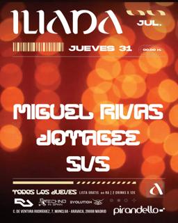 Iliada Club + Miguel Rivas + Jotagee + Svs