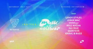 Reverse Celebrates Their 6Th Anniversary With Music Is The Answer W/Leroy Styles And Many More