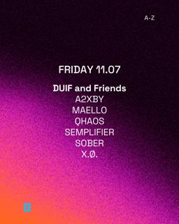 Toffler Presents Duif And Friends