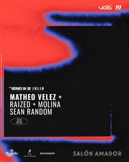 (Tech-House) Musica Tremenda: Matheo Velez + Raized + Sean Random + Molina