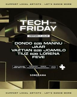 Sonorama Pres / Tech This Friday