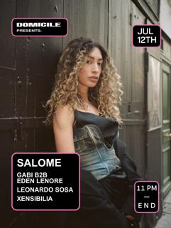 Domicile Presents: Salome