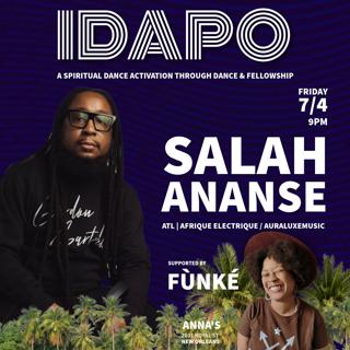 Idapo: A Spiritual Activation Through Dance & Fellowship Feat. Salah Ananse