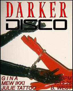 Darker Disco With G I N A