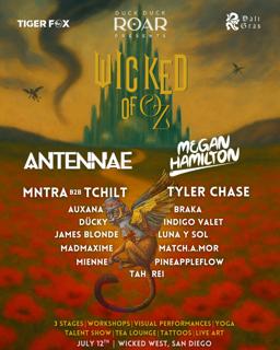 Wicked Of Oz: Duckduckroar One-Day Festival With Tigerfox & Dali Gras