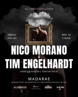 Tim Engelhardt + Nico Morano At Madarae