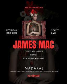 James Mac [Afro House Night] At Madarae