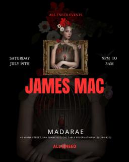 James Mac [Afro House Night] At Madarae