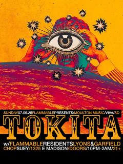 Flammable Presents Tokita With Lyons And Garfield