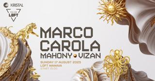 Marco Carola: Sunday 17.08: Snrs X Kristal X Loft