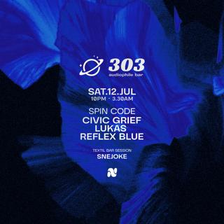 Spin Code Pres. Reflex Blue / Lukas / Civic Grief