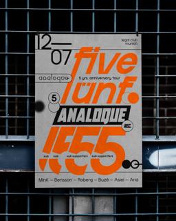 •••||| 5Years Analoque X Legal Club
