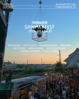 Twoinarow Sommerfest – Open Air & Nacht – Drinnen & Draußen - Bahnwärter Thiel